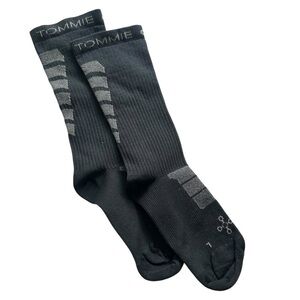 Tommie Copper Black Compression Socks Size M